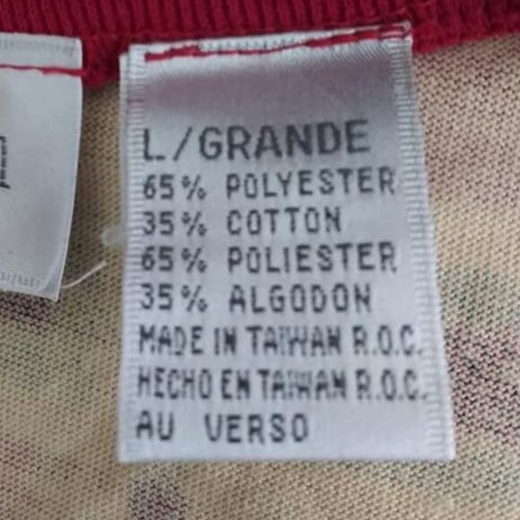 Vintage Ashley Hill Red Plaid Zip Pull Over Top Sz Large - Picture 4 of 7